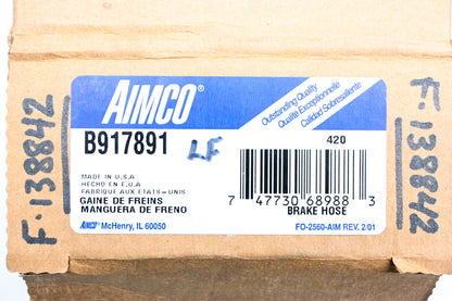 Aimco B917891, F138842 Brake Hose NOS