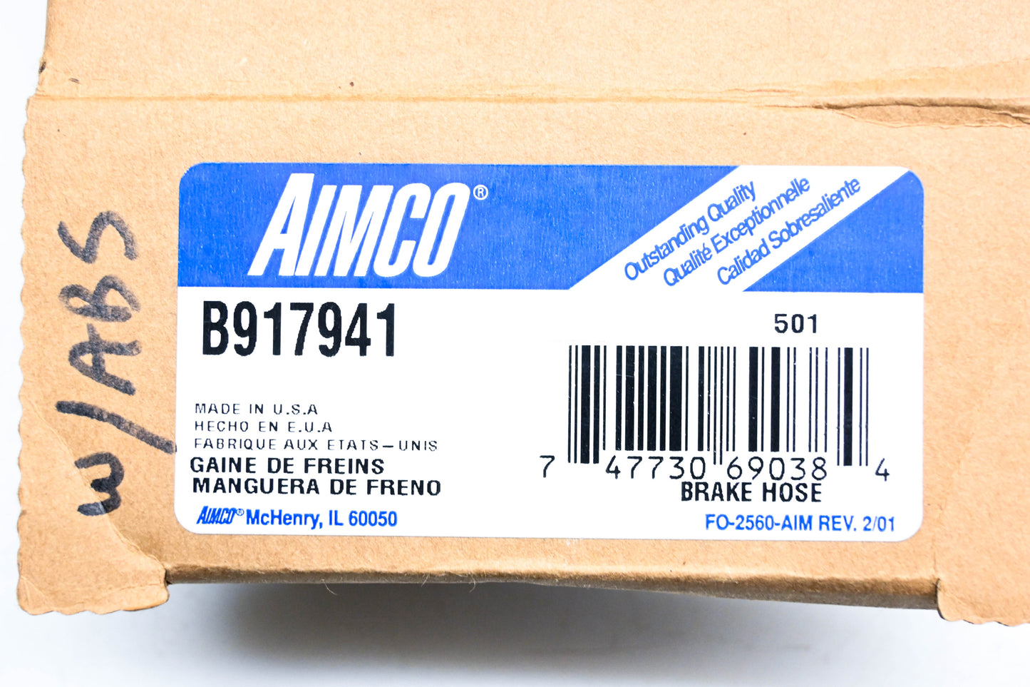 Aimco B917941 Brake Hose NOS