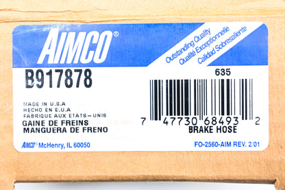Aimco B917878 Brake Hose NOS