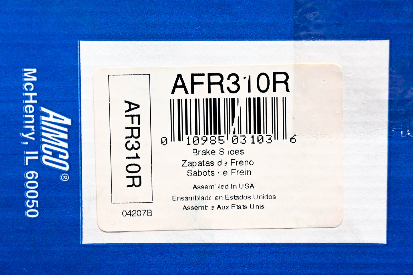 Aimco AFR310R Relined Brake Shoe Kit NOS