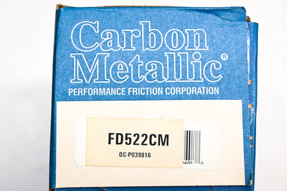 Performance FD522CM Carbon Metallic Disc Brake Pad Kit NOS