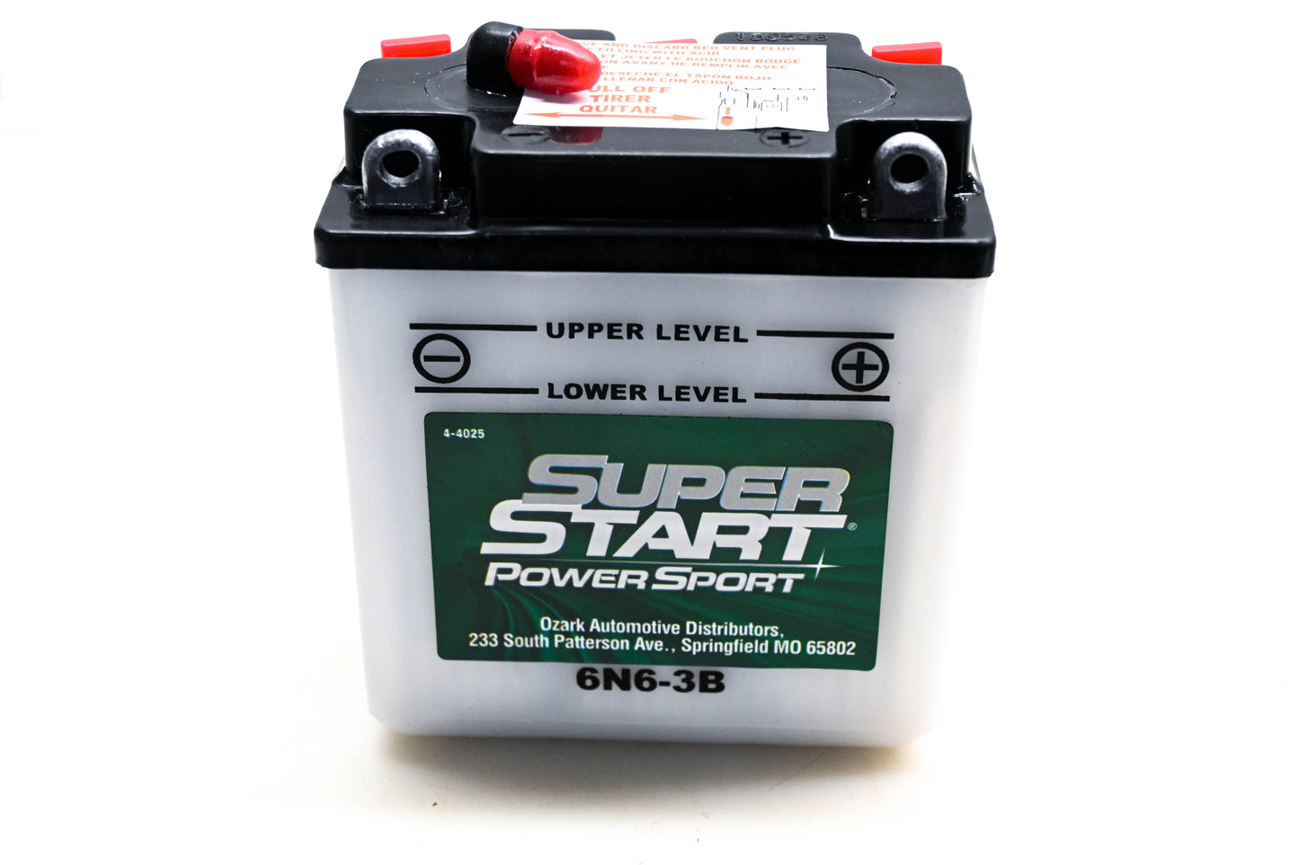 Super Start 6N6-3B Power Sport Battery NOS