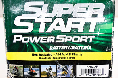 Super Start 6N6-3B Power Sport Battery NOS