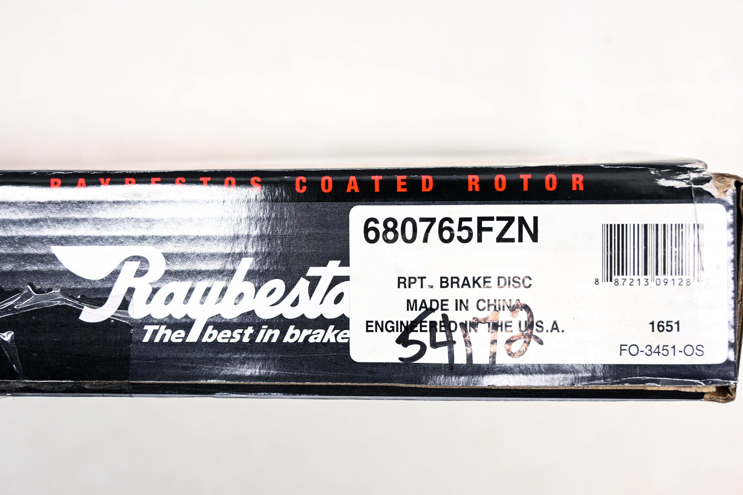 Raybestos 680765FZN, 54172 Brake Rotor NOS