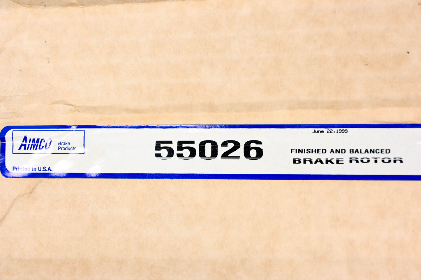 Aimco 55026 Brake Rotor NOS