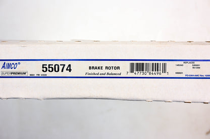 Aimco 55074, 145343, 580031 Brake Rotor NOS