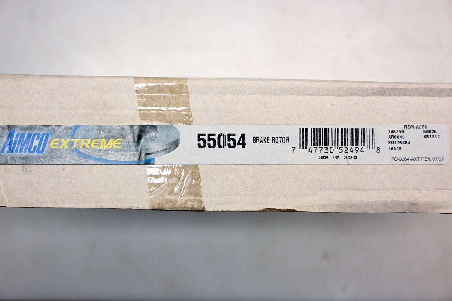 Aimco 55054, 145259, BD125654 Brake Rotor NOS