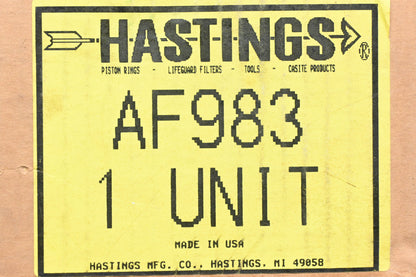 Hastings AF983 Air Filter NOS