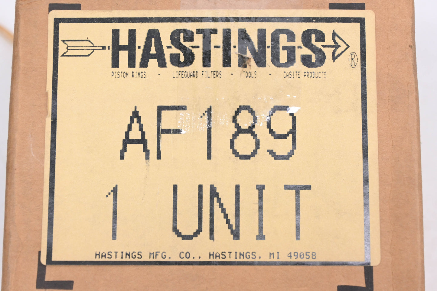 Hastings AF189 Air Filter NOS