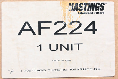 Hastings AF224 Air Filter NOS