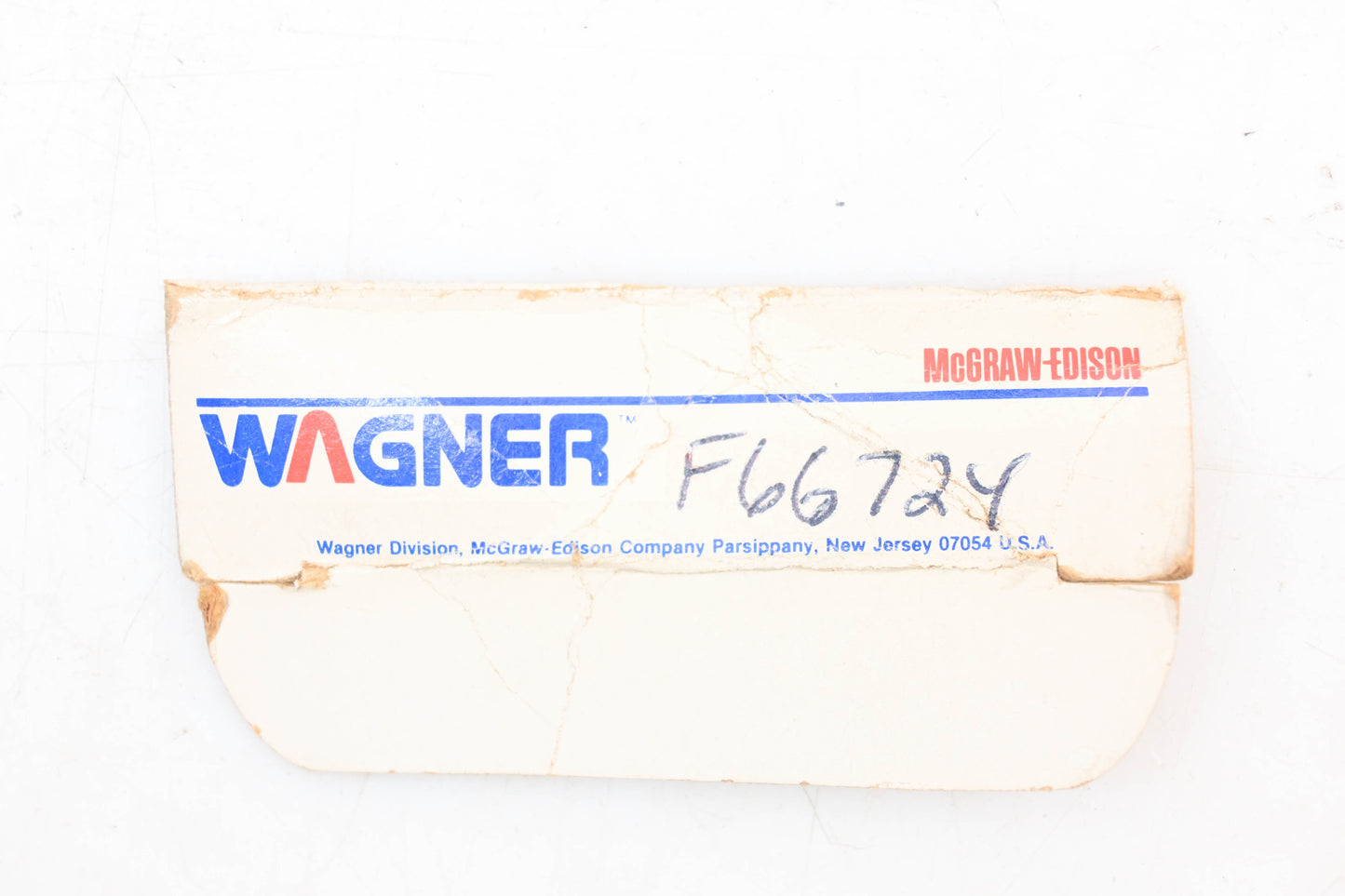 Wagner F66724, SP4004, BH36555 Brake Hose NOS