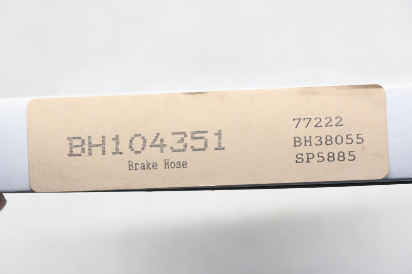 Aftermarket BH104351, 77222, SP5885 Brake Hose NOS