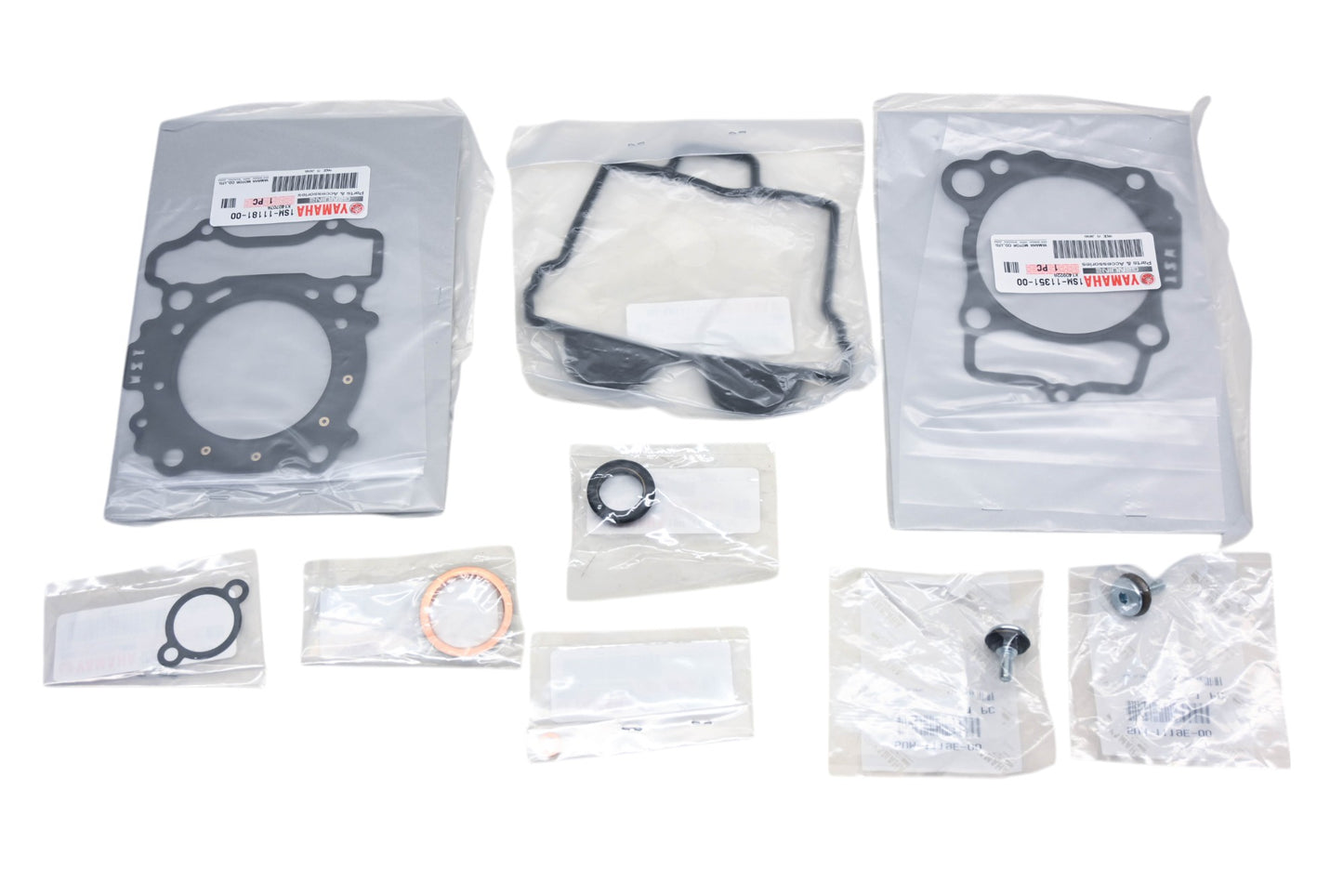 New OEM Yamaha 1SM-W0001-00-00 Top End Gasket Kit NOS