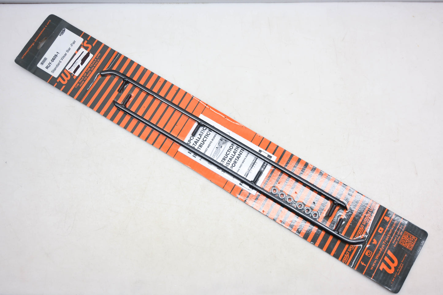 Woody's RUY-0609-1, 16-72082 Standard Wear Bar Kit NOS