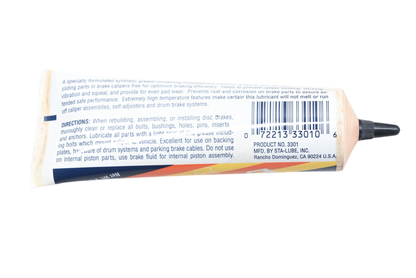 Sta-Lube 3301 Synthetic Brake Caliper Grease 2.5oz/71g NOS