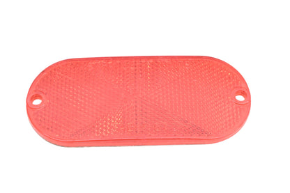 Stratolite 78 Red Oval 4-3/8" x 1-7/8" Reflector NOS