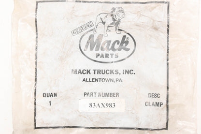 Mack 83AX983 T-Bolt Clamp NOS