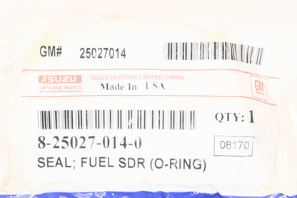Isuzu 8-25027-014-0, 25027014 Fuel Sender O-Ring NOS