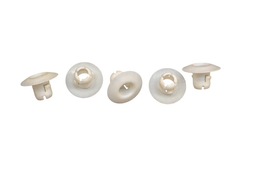 Isuzu 1-72438-138-0, 1-7243138-0 White Fastener Covers Qty 5 NOS