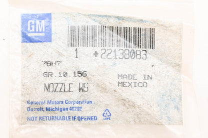 General Motors 22138083 Windshield Washer Nozzle NOS