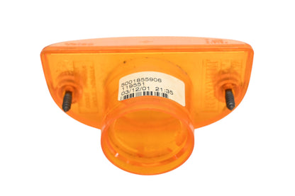 Renault 5001855906, 50 01 855 906 Amber Side Repeater Light Lens NOS