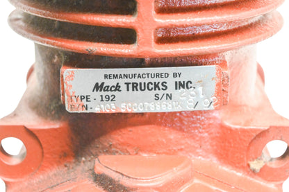 Mack 4103-5000788681, 5000788681 Remanufactured Type 192 Air Brake Compressor