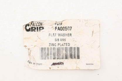 Falcon Grip FA00507 Zinc Plated 5/8 Flat Washers Qty 7 NOS
