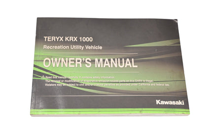 OEM Kawasaki 99803-0015 Teryx KRF 1000AL Owner's Manual