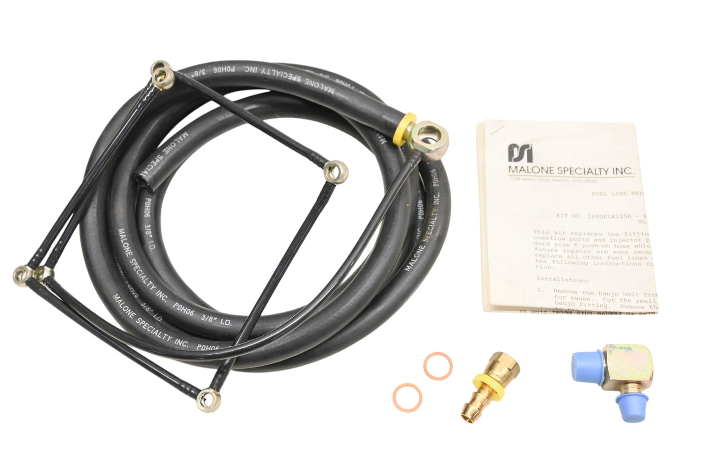 Mack 1690-FLK125B Malone MS-200 Fuel Line Kit NOS