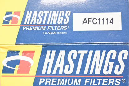 Hastings AFC1114 Air Filters Qty 2 NOS