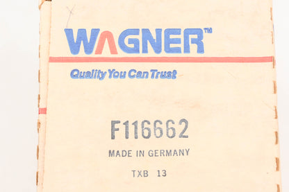Wagner F116662 Clutch Master Cylinder Kit NOS