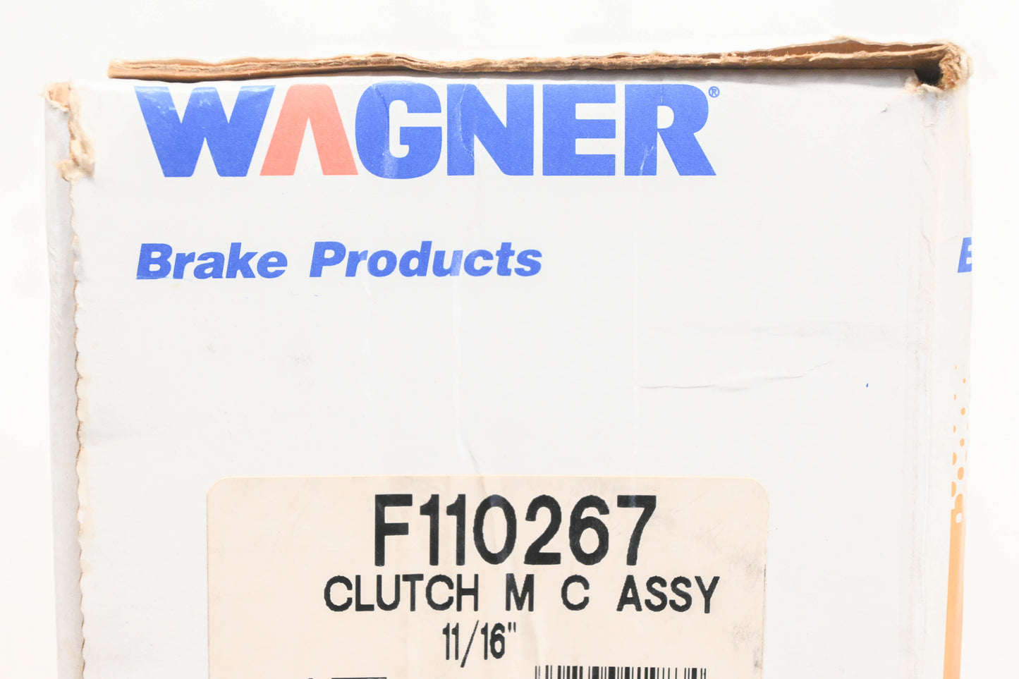 Wagner F110267 Clutch Master Cylinder NOS