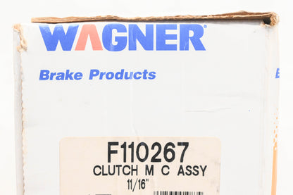 Wagner F110267 Clutch Master Cylinder NOS