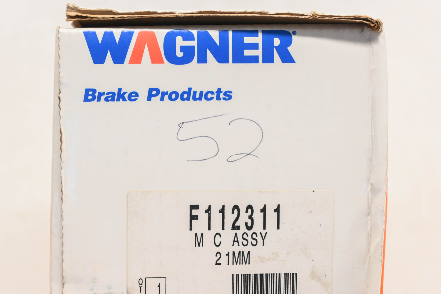 Wagner F112311, MC39531 Brake Master Cylinder NOS