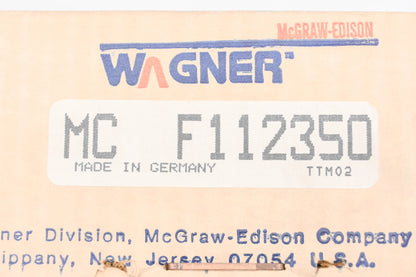 Wagner F112350, CM39731 Clutch Master Cylinder NOS