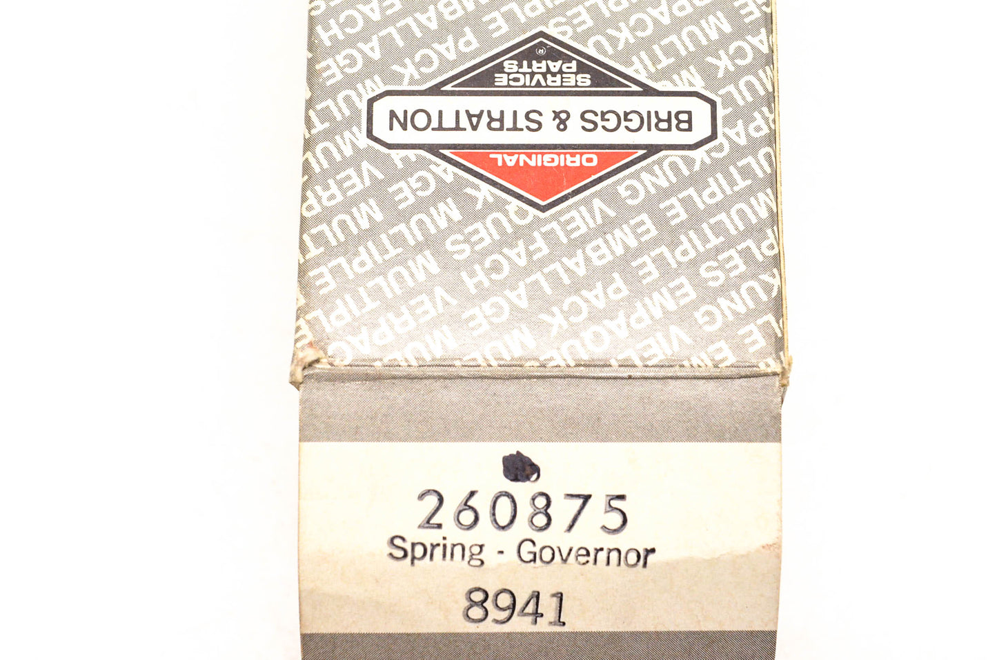 New OEM Briggs & Stratton 260875 Governor Springs Qty 2 NOS