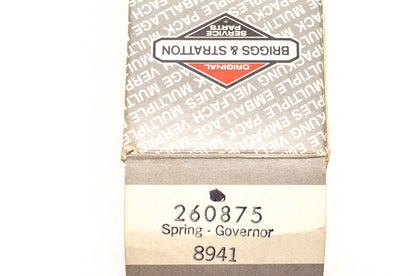New OEM Briggs & Stratton 260875 Governor Springs Qty 2 NOS