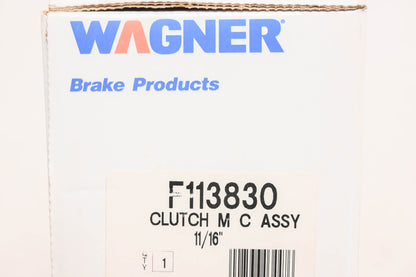 Wagner F113830 Clutch Master Cylinder NOS