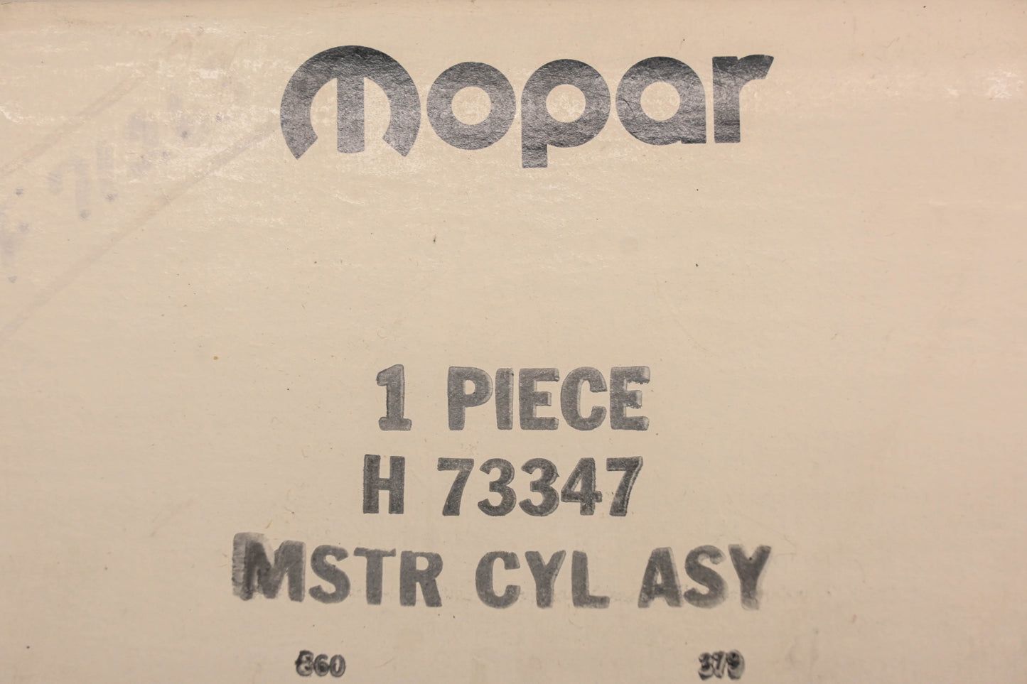 Mopar H73347, H-73347 Brake Master Cylinder Kit NOS