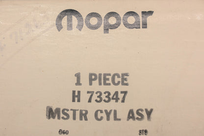 Mopar H73347, H-73347 Brake Master Cylinder Kit NOS