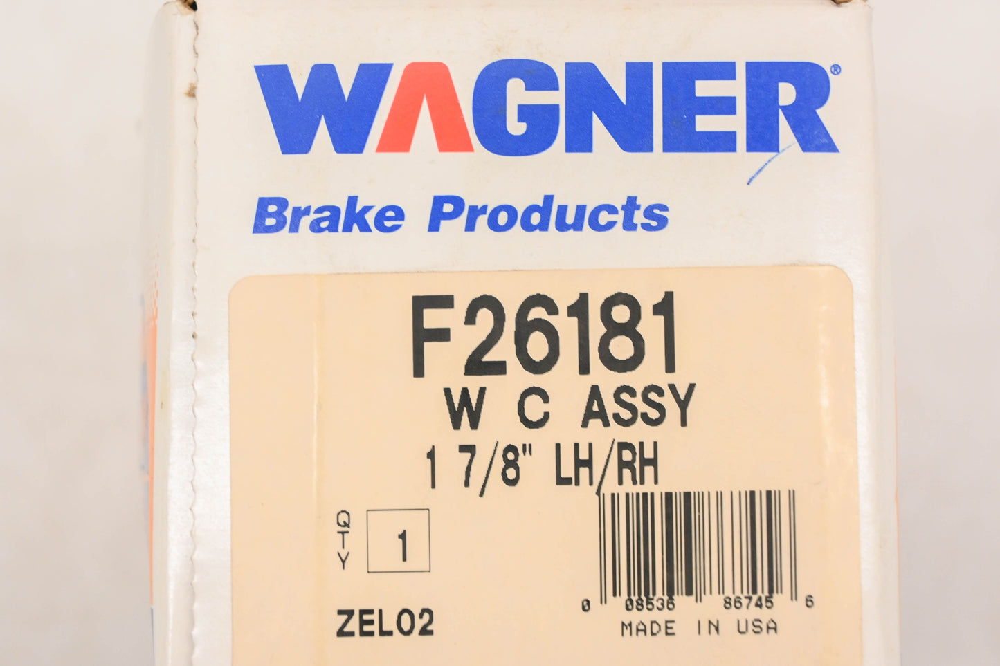 Wagner F26181, WC37222 Wheel Cylinder Assembly NOS