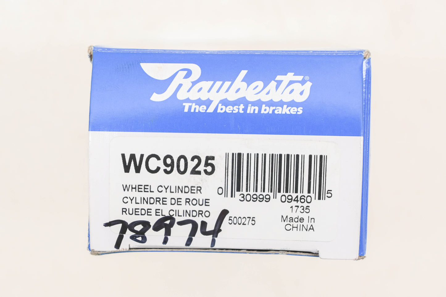 Raybestos WC9025, F78974 Drum Brake Wheel Cylinder NOS