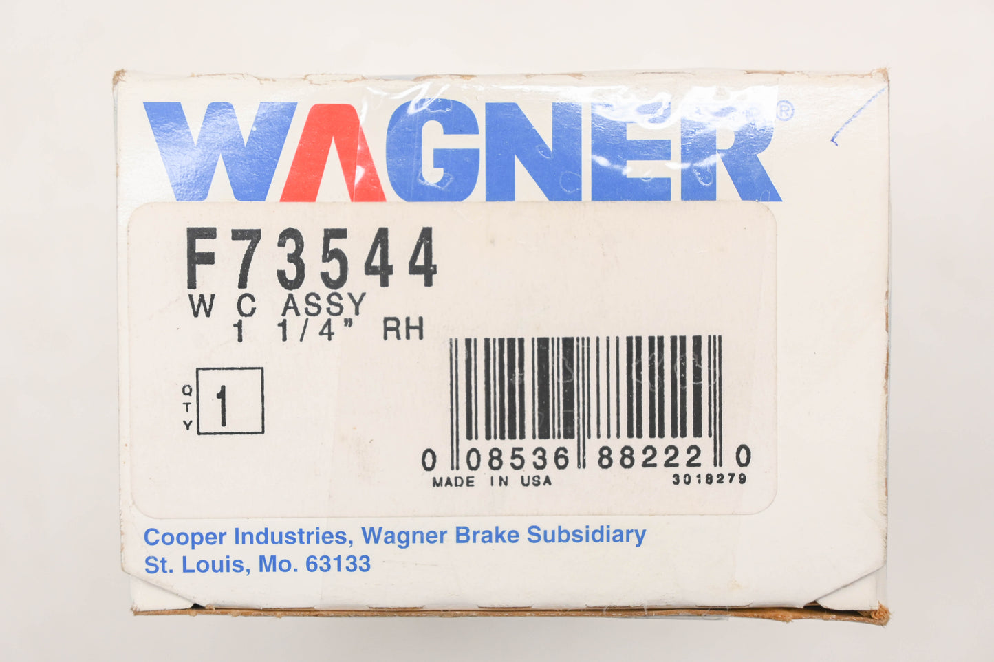 Wagner F73544, FE73536, WC37257 Drum Brake Wheel Cylinder NOS