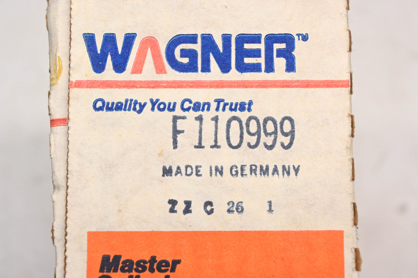 Wagner F110999, MC39297 Brake Master Cylinder NOS