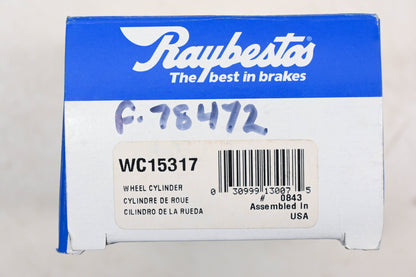Raybestos WC15317, F78472 Drum Brake Wheel Cylinder Kit NOS
