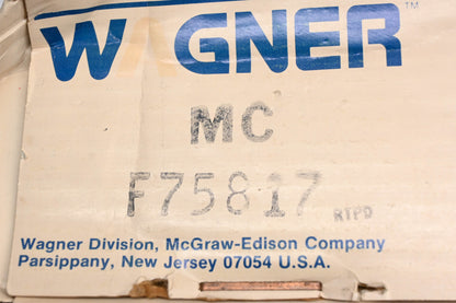Wagner F75817, MC75817, MC36308 Brake Master Cylinder Kit NOS