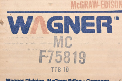 Wagner F75819, MC75819 Brake Master Cylinder NOS