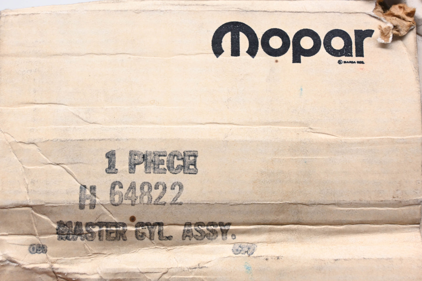 Mopar H64822, H-64822, 29872 Brake Master Cylinder NOS
