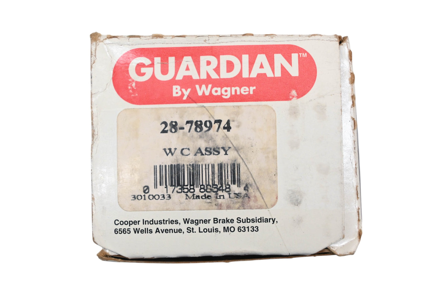 Wagner 28-78974, WC78974, 59238 Drum Brake Wheel Cylinder NOS