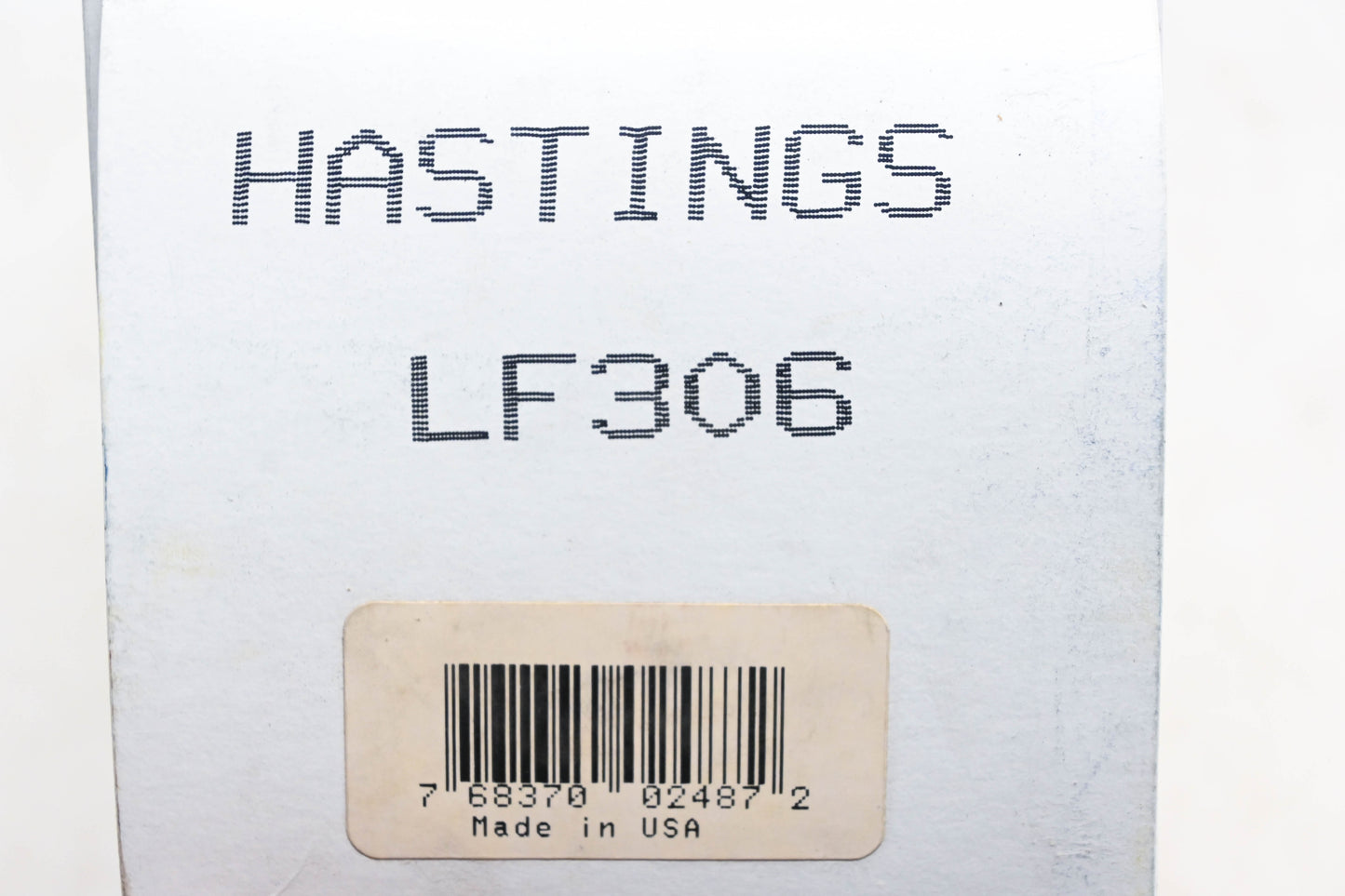 Hastings LF306 Oil Filter NOS